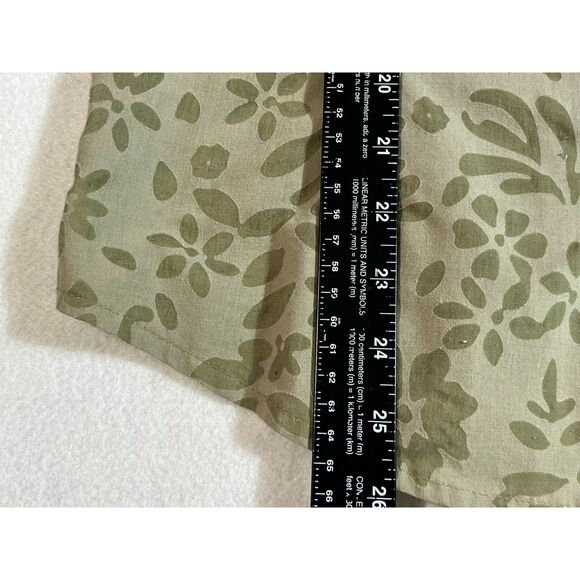 Twenty X Size S Western Shirt Button Down Pearl Snap Cowgirl Green Purple - Picture 9 of 9